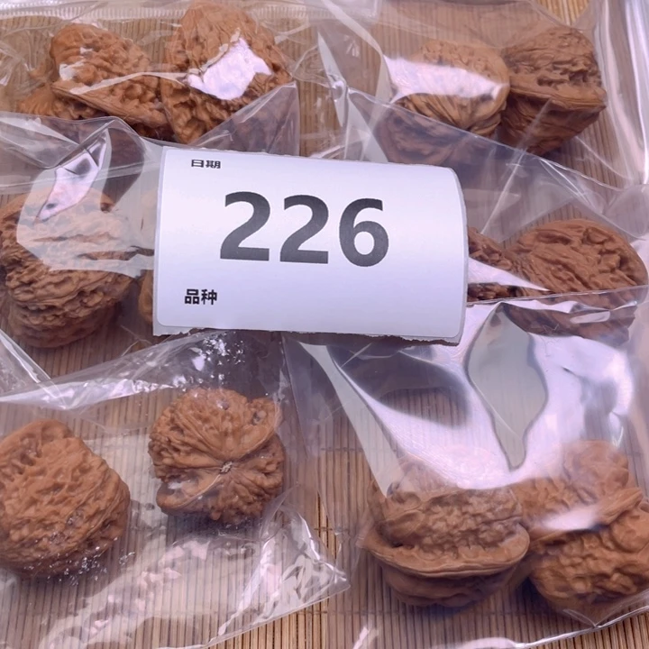 文玩核桃把件226号6对带练手蛙