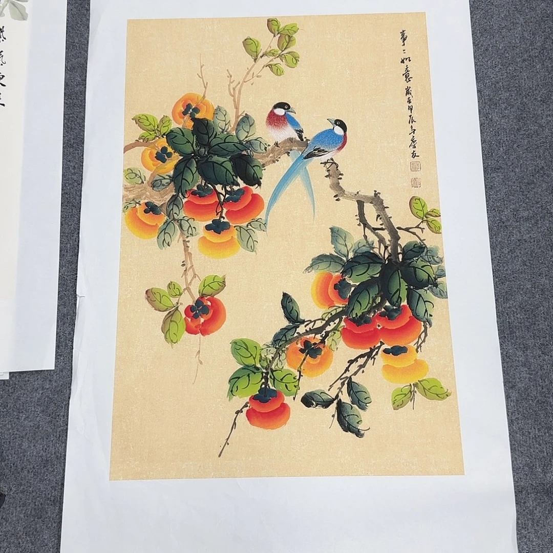 国画68*45纯手绘李庆友