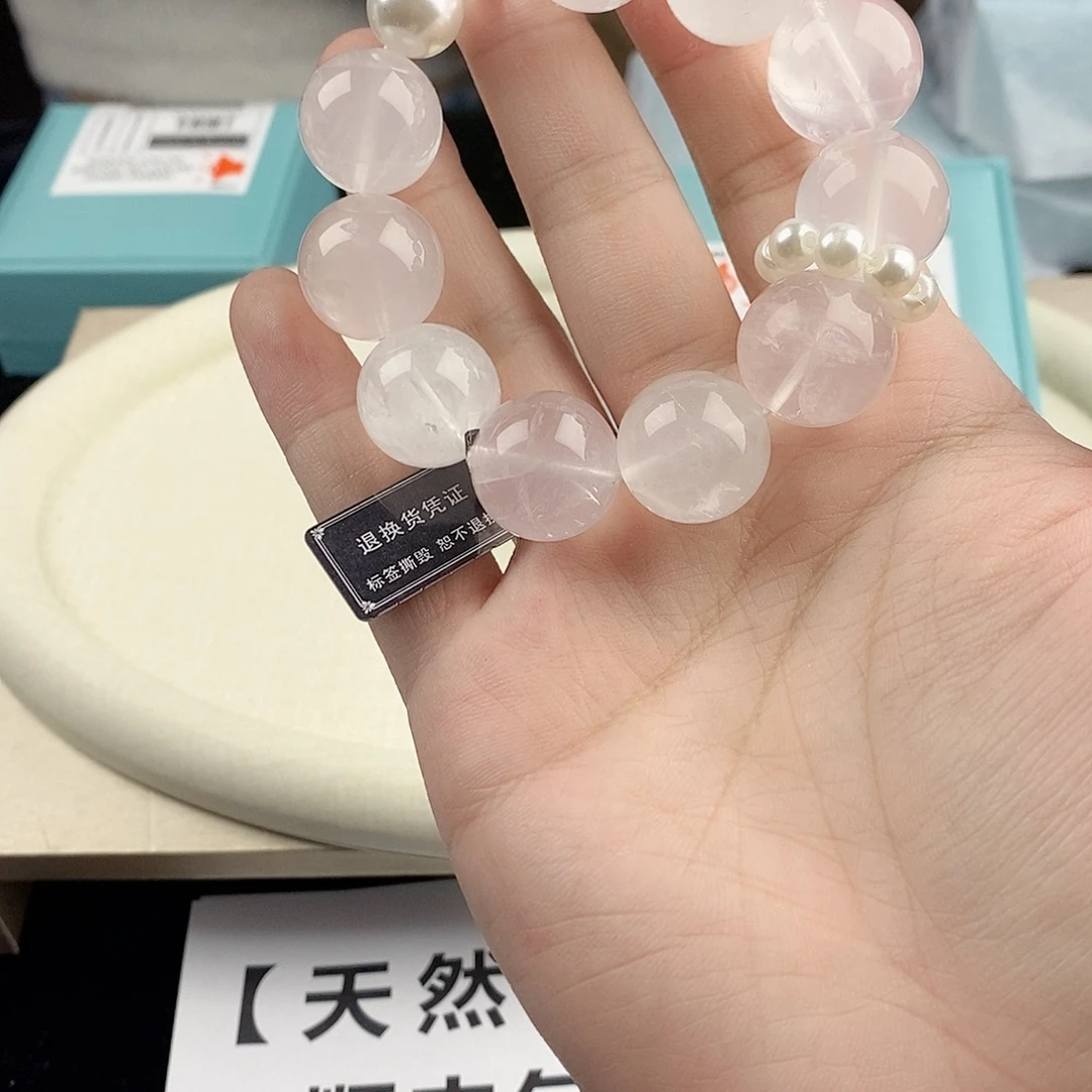 银S925镀金镶嵌手链水晶