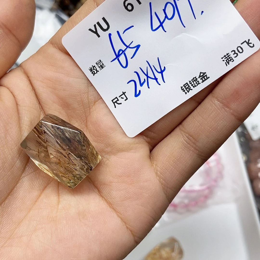 紫晶银S925镶嵌颈饰YU614
