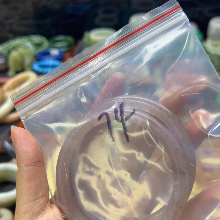 未镶嵌手镯石英质玉茗*74