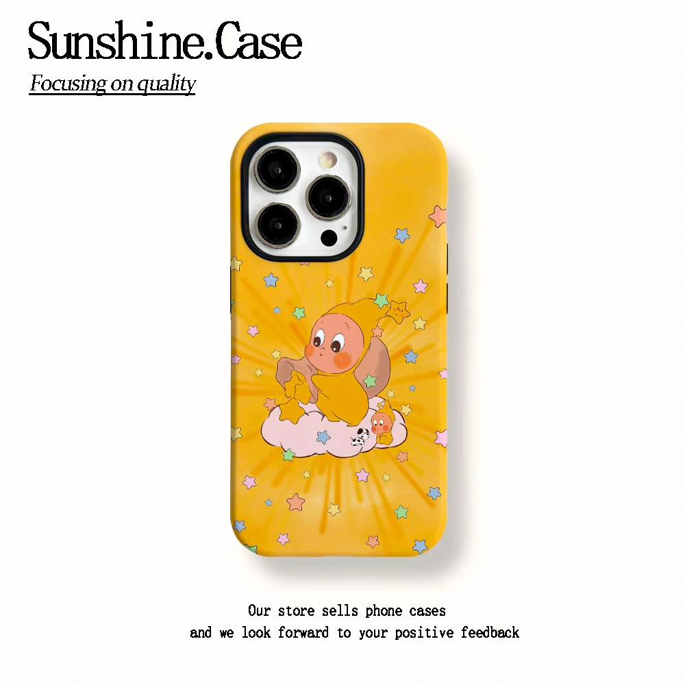 菲林二合一适用苹果华为vivo小米oppo手机壳偷星星小人17PRO/16