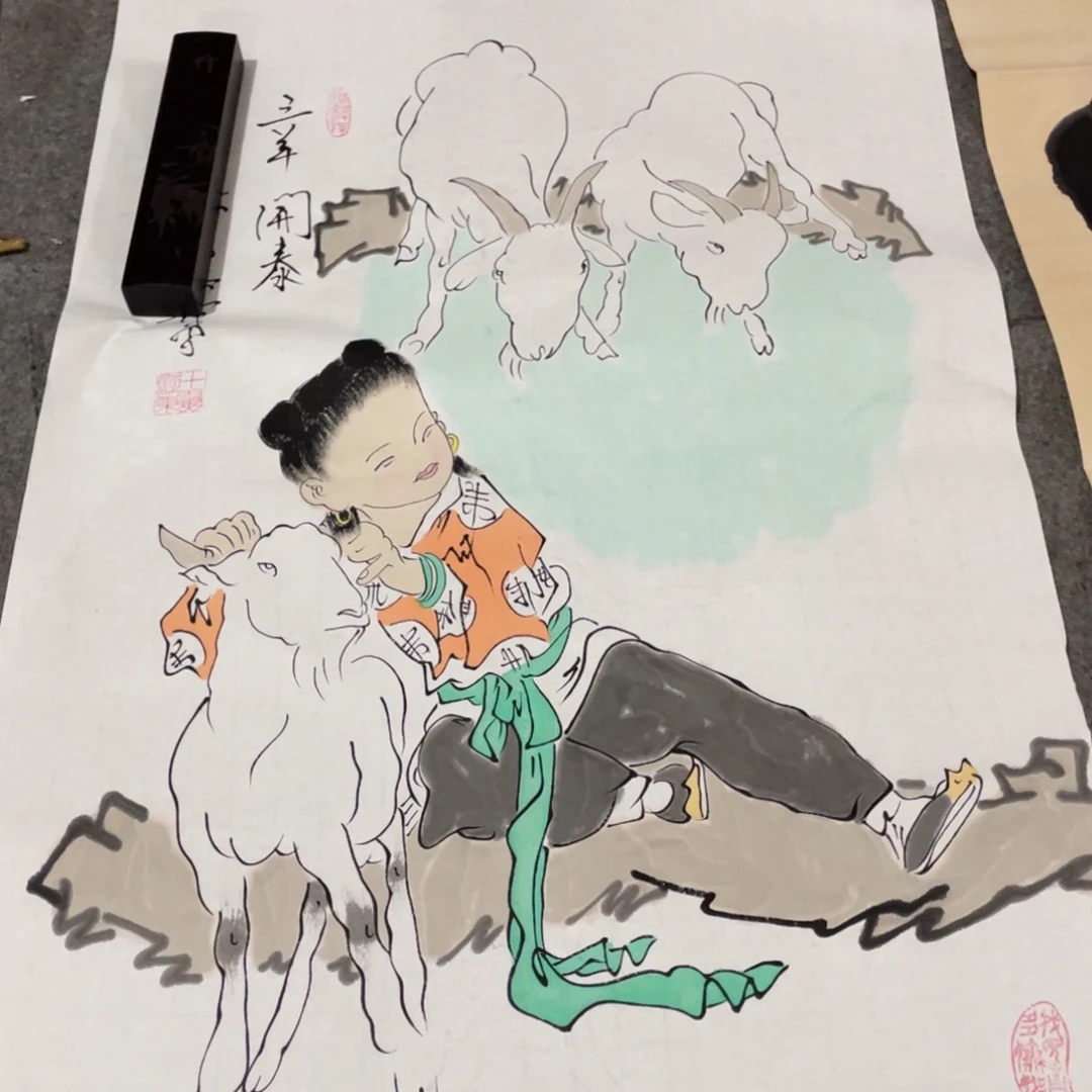 年画画作品欣赏作品欣赏