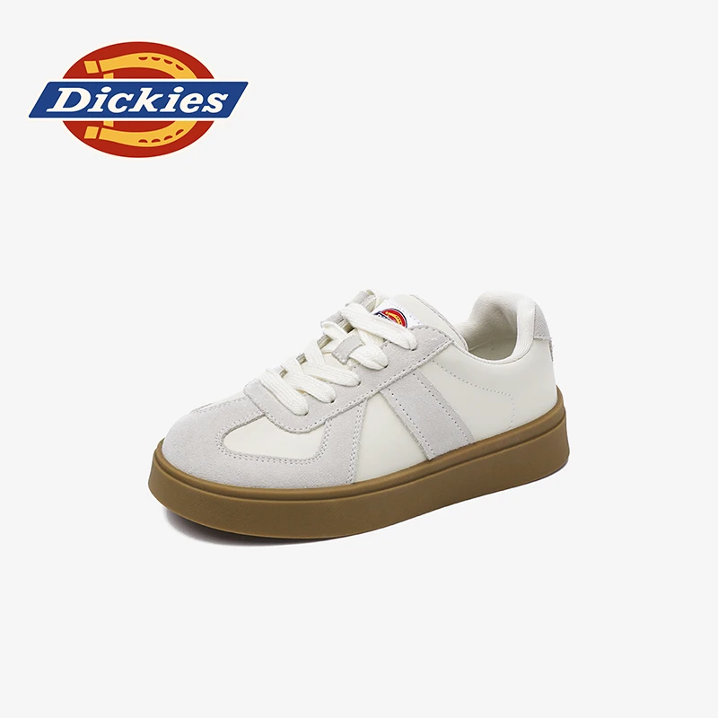 【开学装备】Dickies经典德训鞋2025新款复古儿童鞋子板鞋撞色女鞋