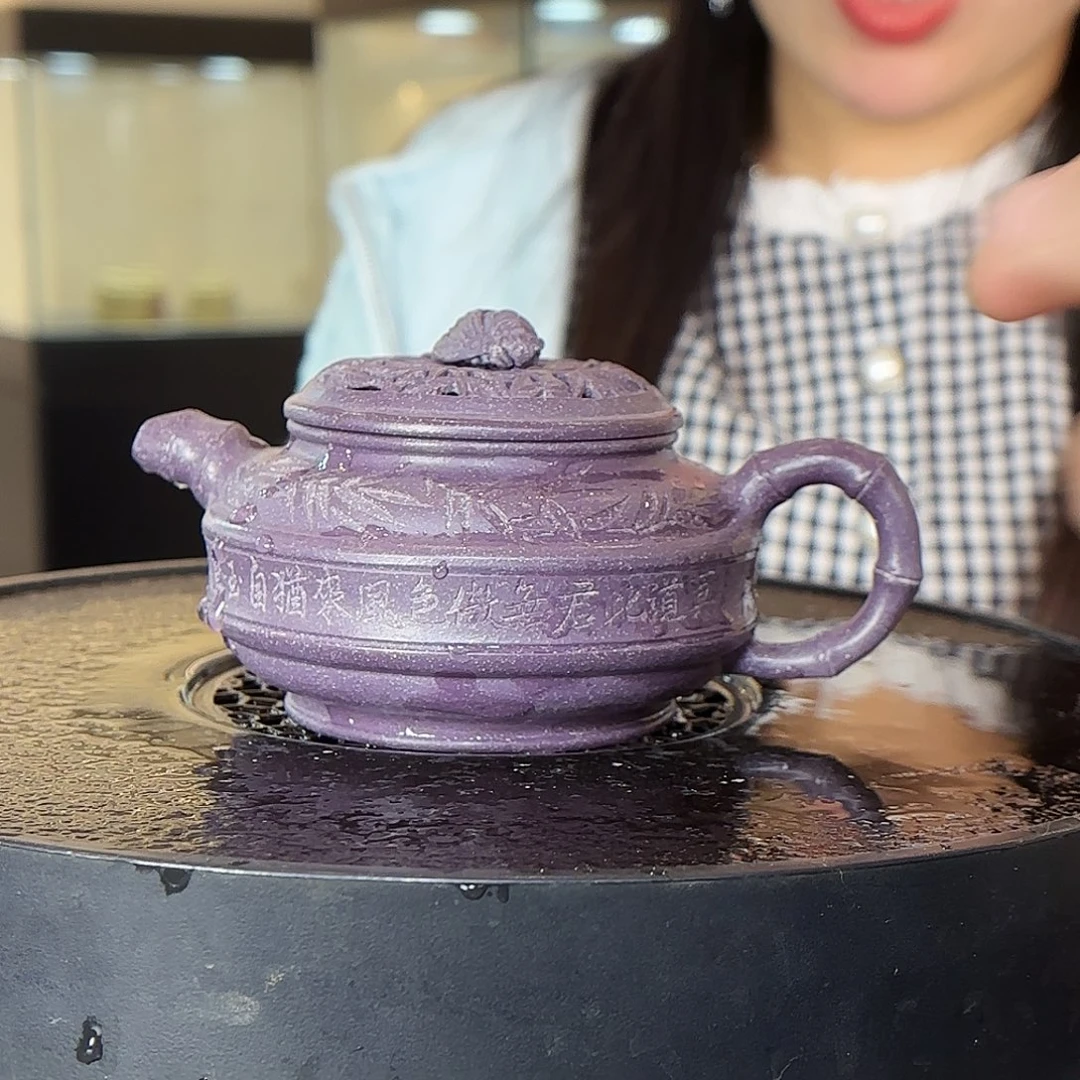 紫砂茶壶周龙华老师紫砂壶