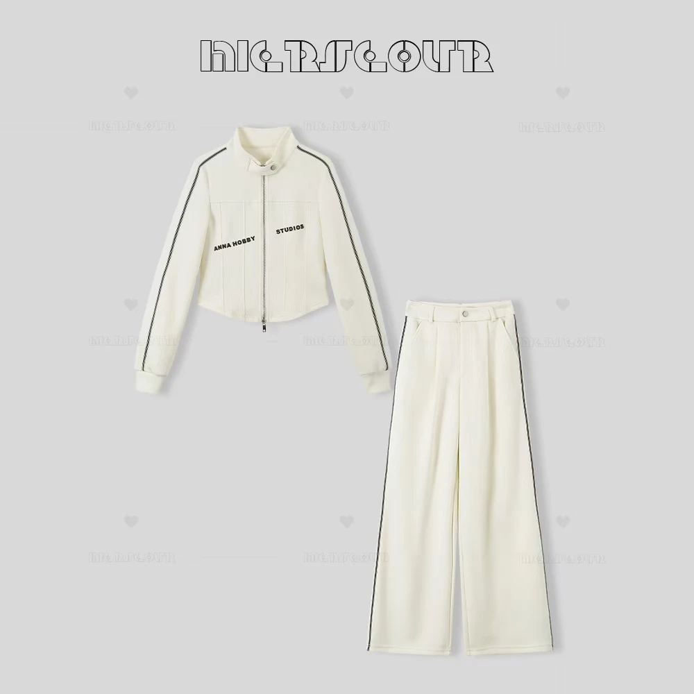 2025春季新款简约潮流休闲套装58306