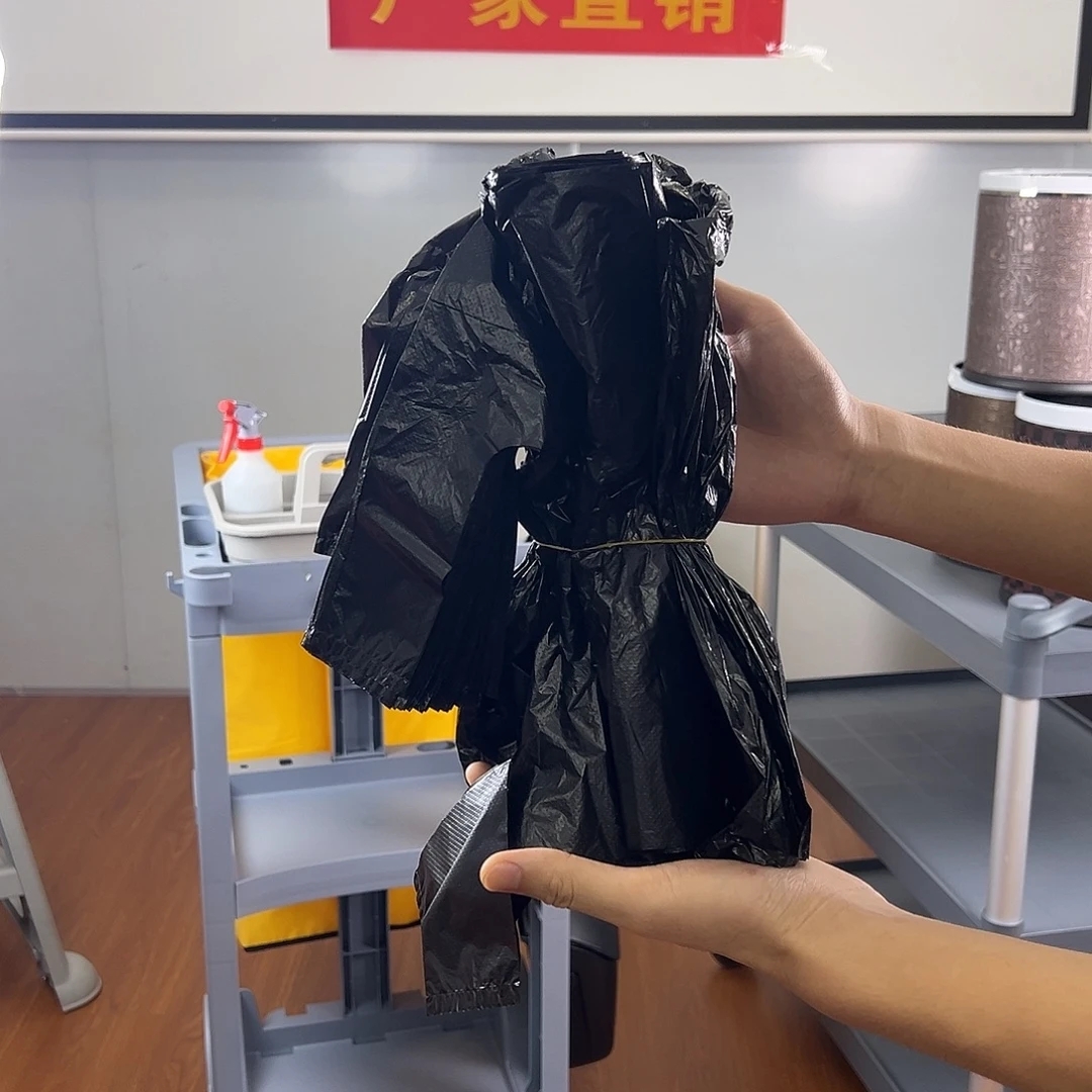 收口款垃圾袋黑色