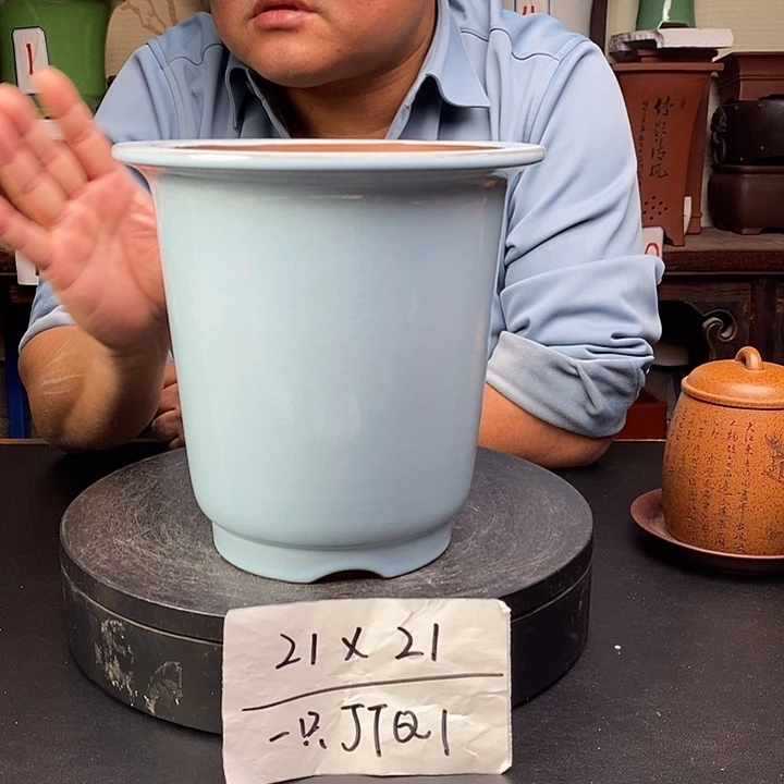 紫砂花盆货号一只JTQ1