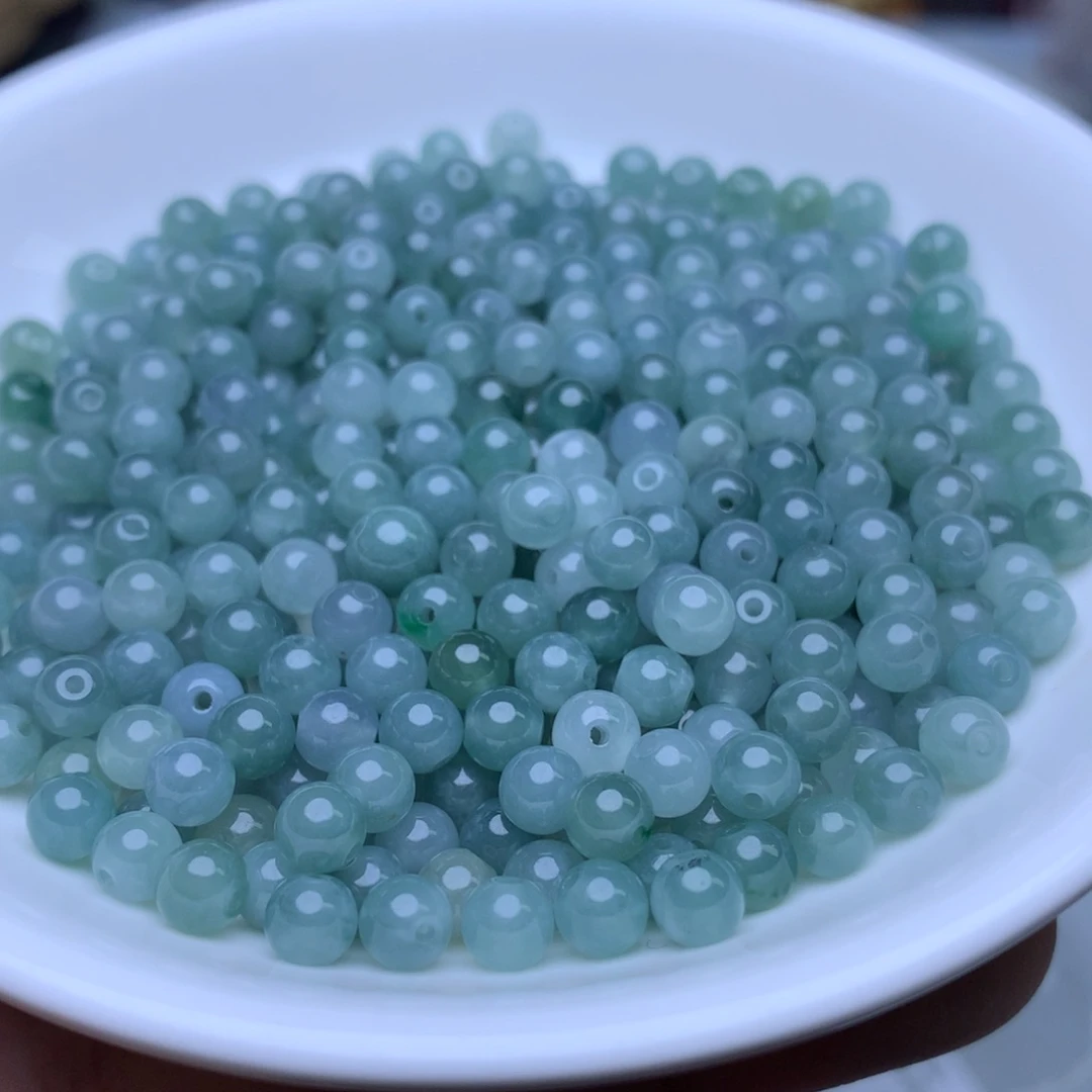 【闪购商品】未镶嵌手链翡翠卡4.8冰透蓝水50个