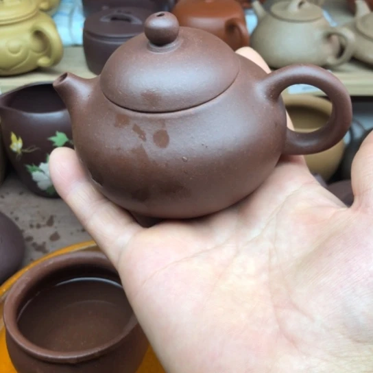 茶壶紫砂紫泥文但170豪升左右