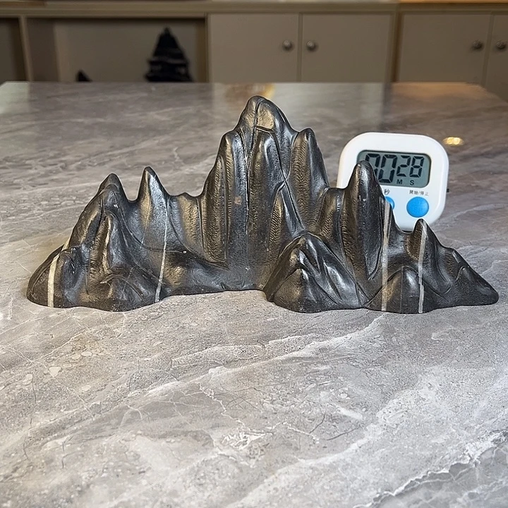 一***通奇石茶宠鱼缸文房摆件