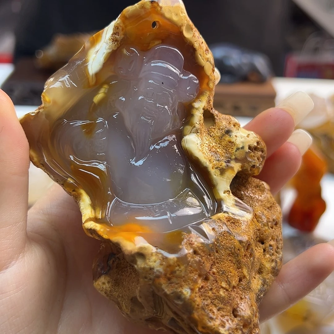 玛瑙/玉髓未镶嵌颈饰