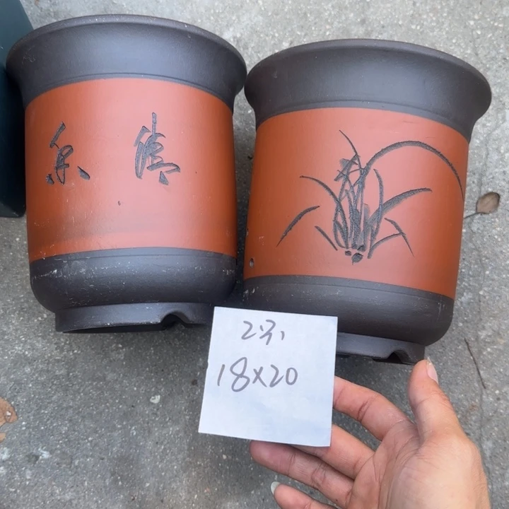 紫砂花盆特价商品