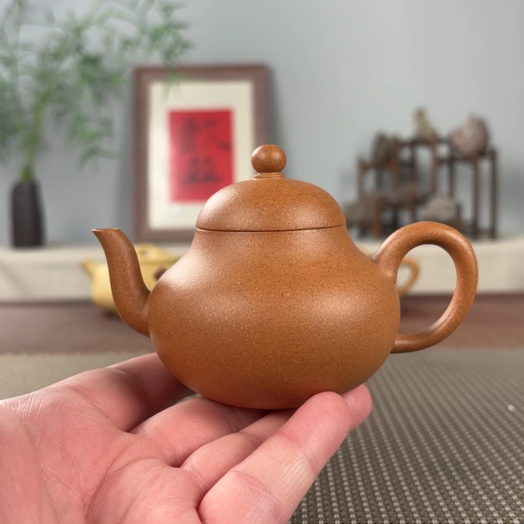 茶壶紫砂吾*黄龙山原矿紫砂壶