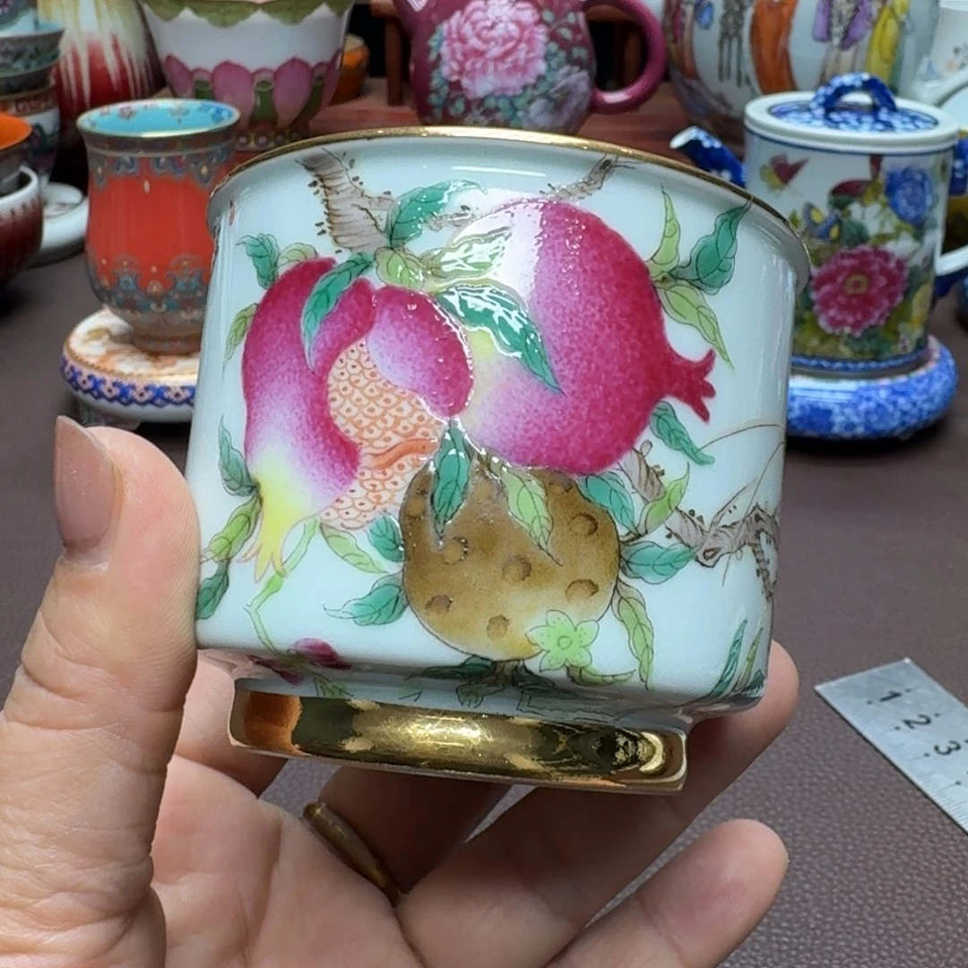 瓷片景德镇仿古手工制作精品展示