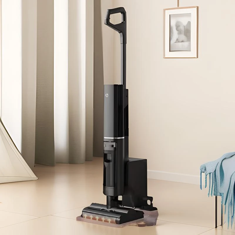 双滚刷无线智能洗地机