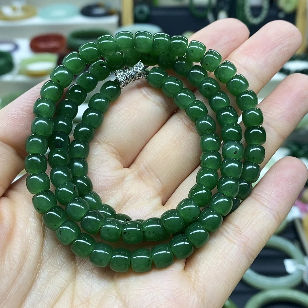 和田玉（碧玉）未镶嵌颈饰