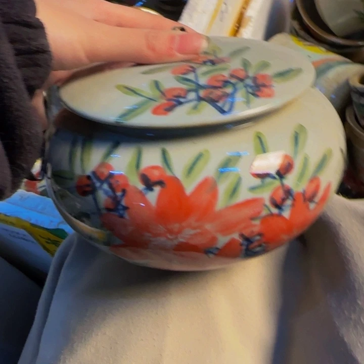 瓷片景德镇陶瓷手工手绘