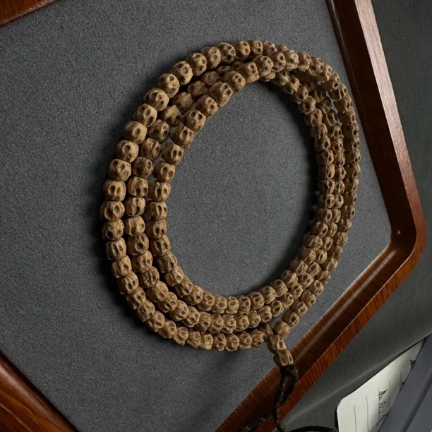 唐广收藏级《谪仙》文玩百香籽108一条