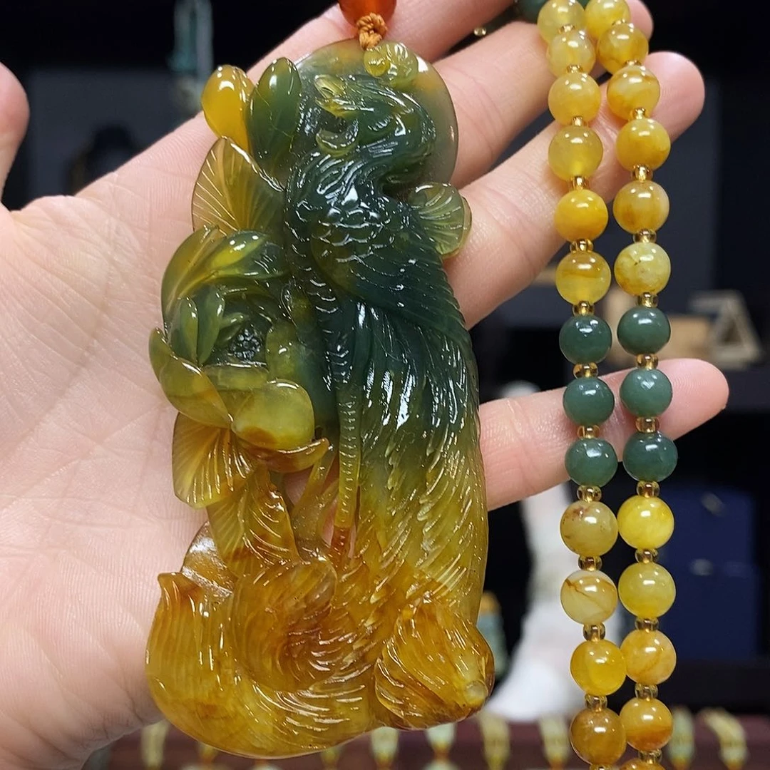 岫玉挂件吊坠未镶嵌