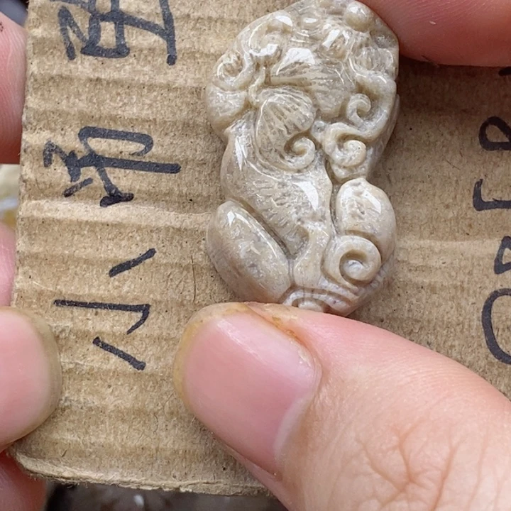颈饰未镶嵌硅化珊瑚（珊瑚玉）A****y