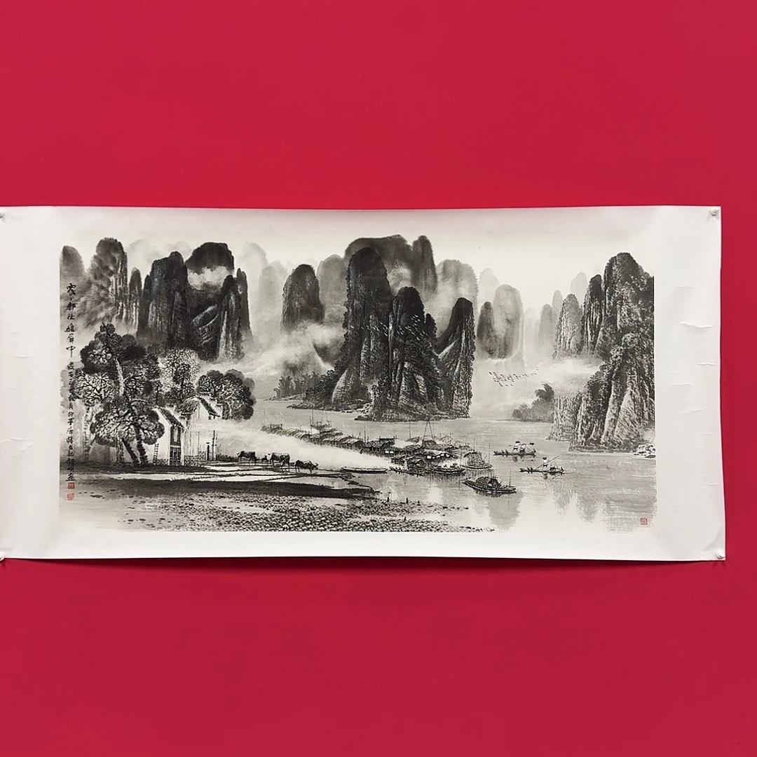 奔***牛国画莫桂明老师精品