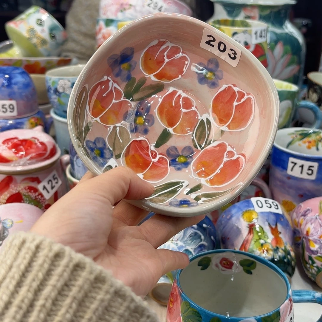 瓷片兔兔好可爱呀