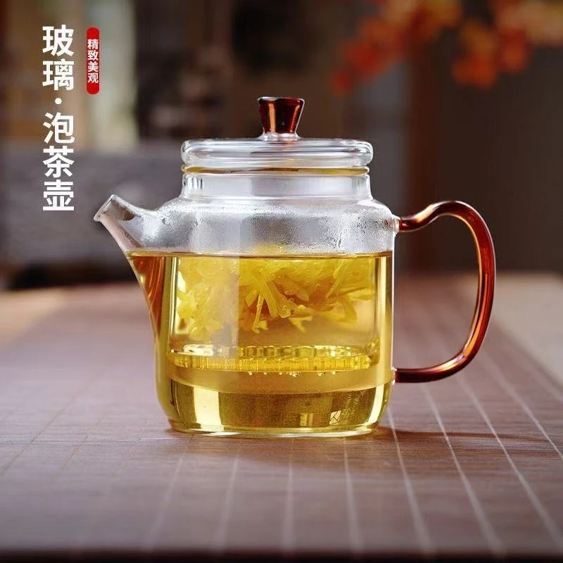 神奇壶 新款加厚玻璃茶壶耐高温煮茶壶防烫茶水分离泡茶器花茶壶
