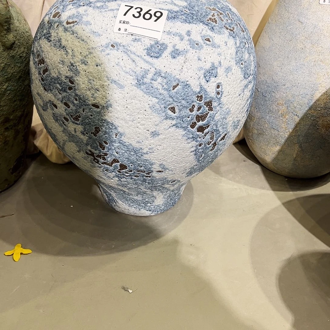 瓶7369高32口10陶瓷花瓶无孔