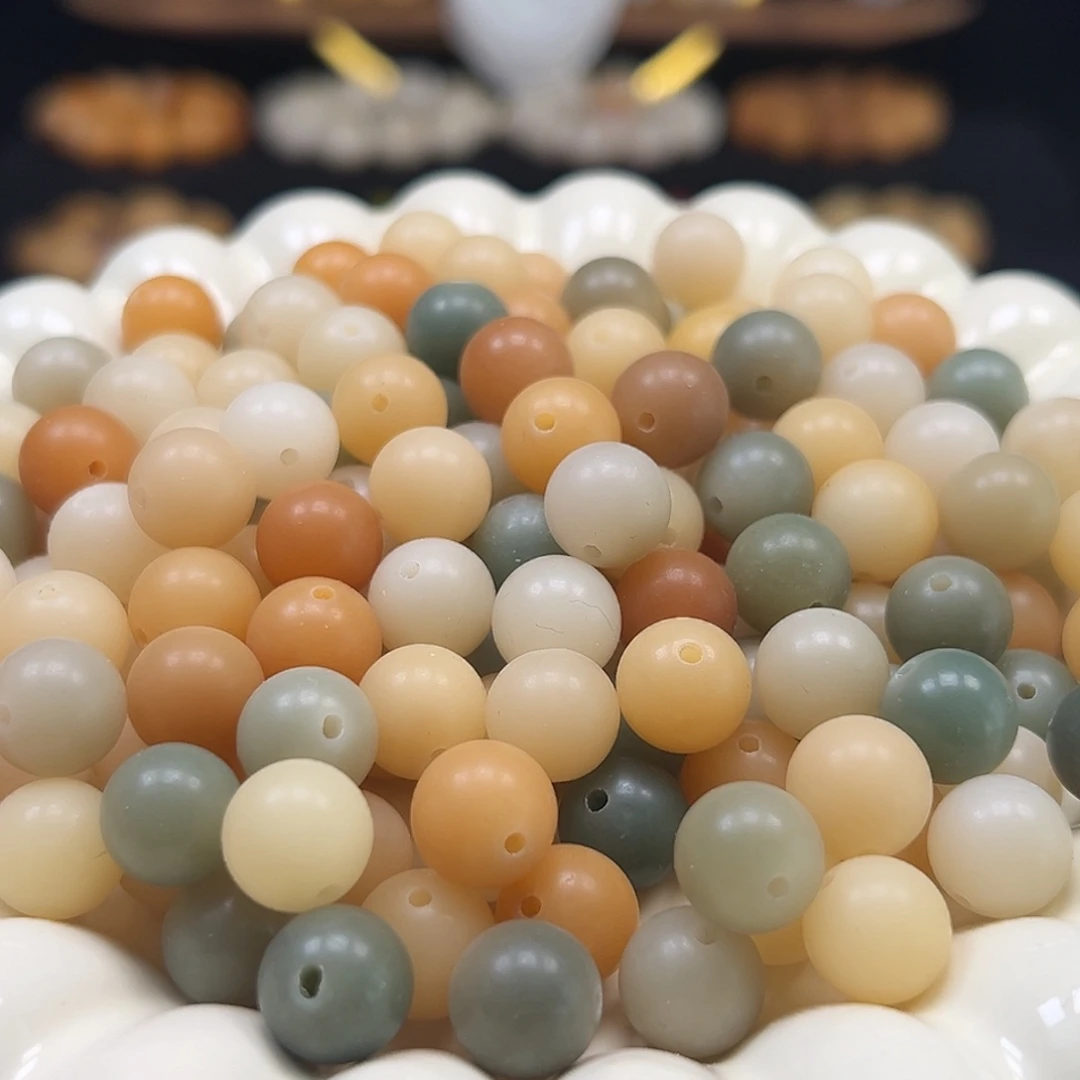 菩提根/象牙果手串卡12多宝圆108颗