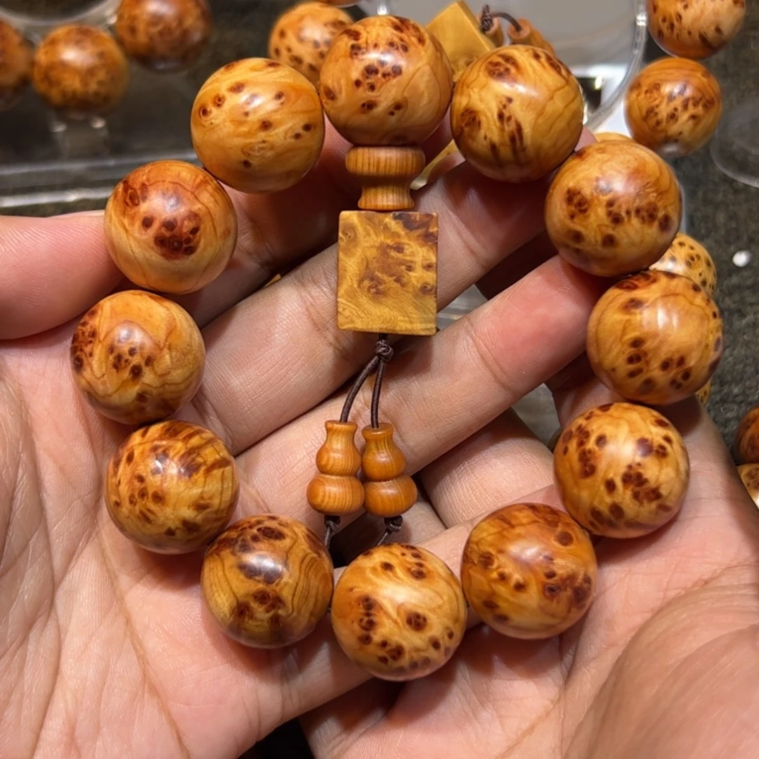 柏木（崖柏）手串/手链2.0黄金底入门级瘤疤手串