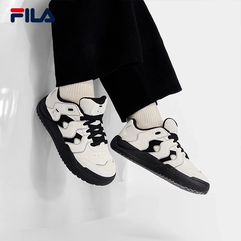 Fila/斐乐女鞋BRACE复古板鞋冬款破界者休闲鞋运动鞋F12W542201F