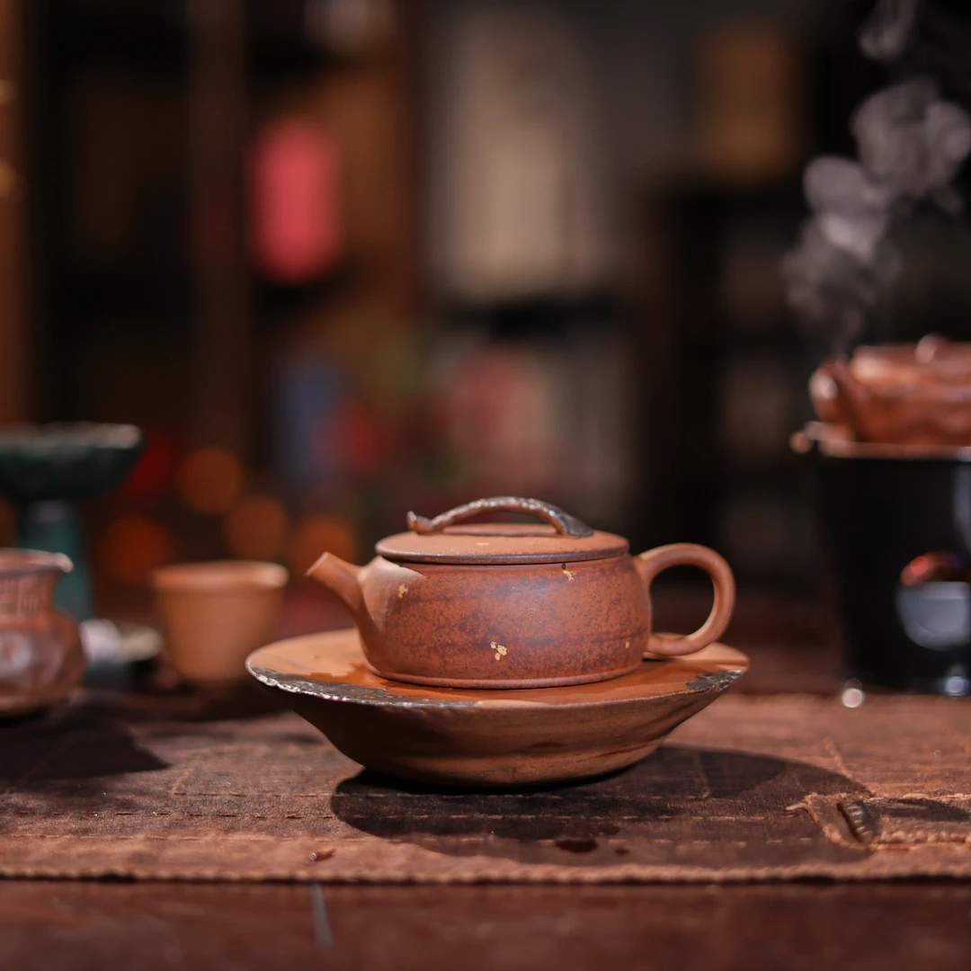 老岩泥-灰念-云瓦壶（灰念0521）