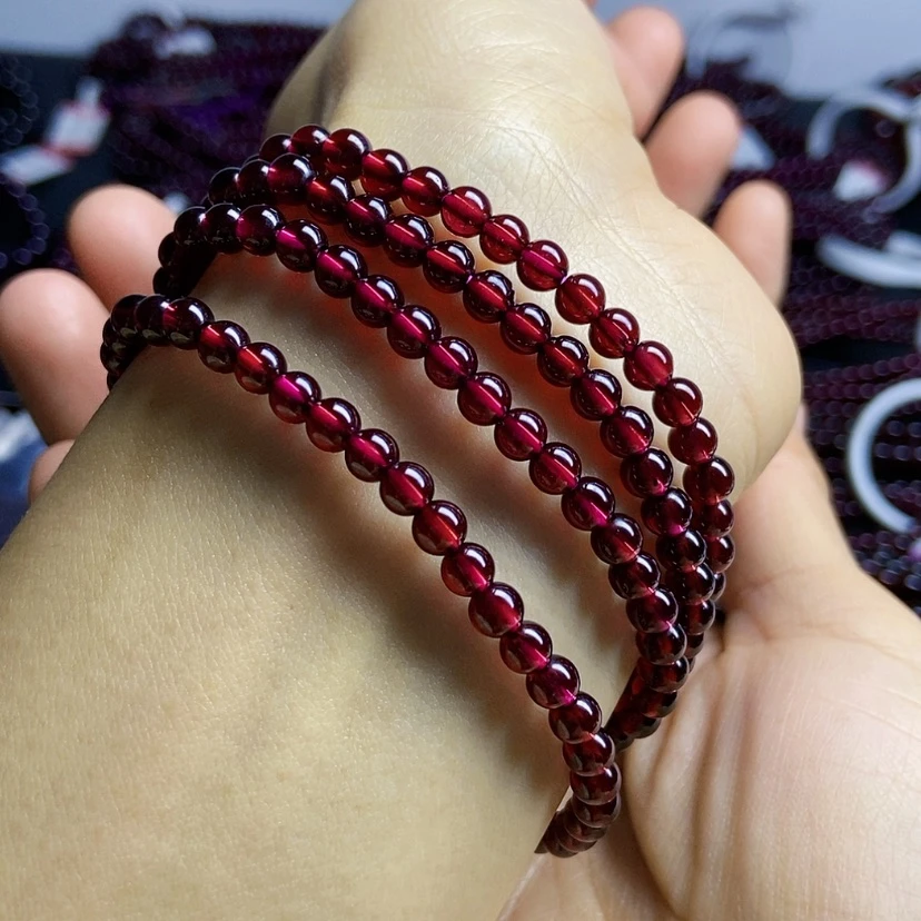 【闪购商品】石榴石手链未镶嵌