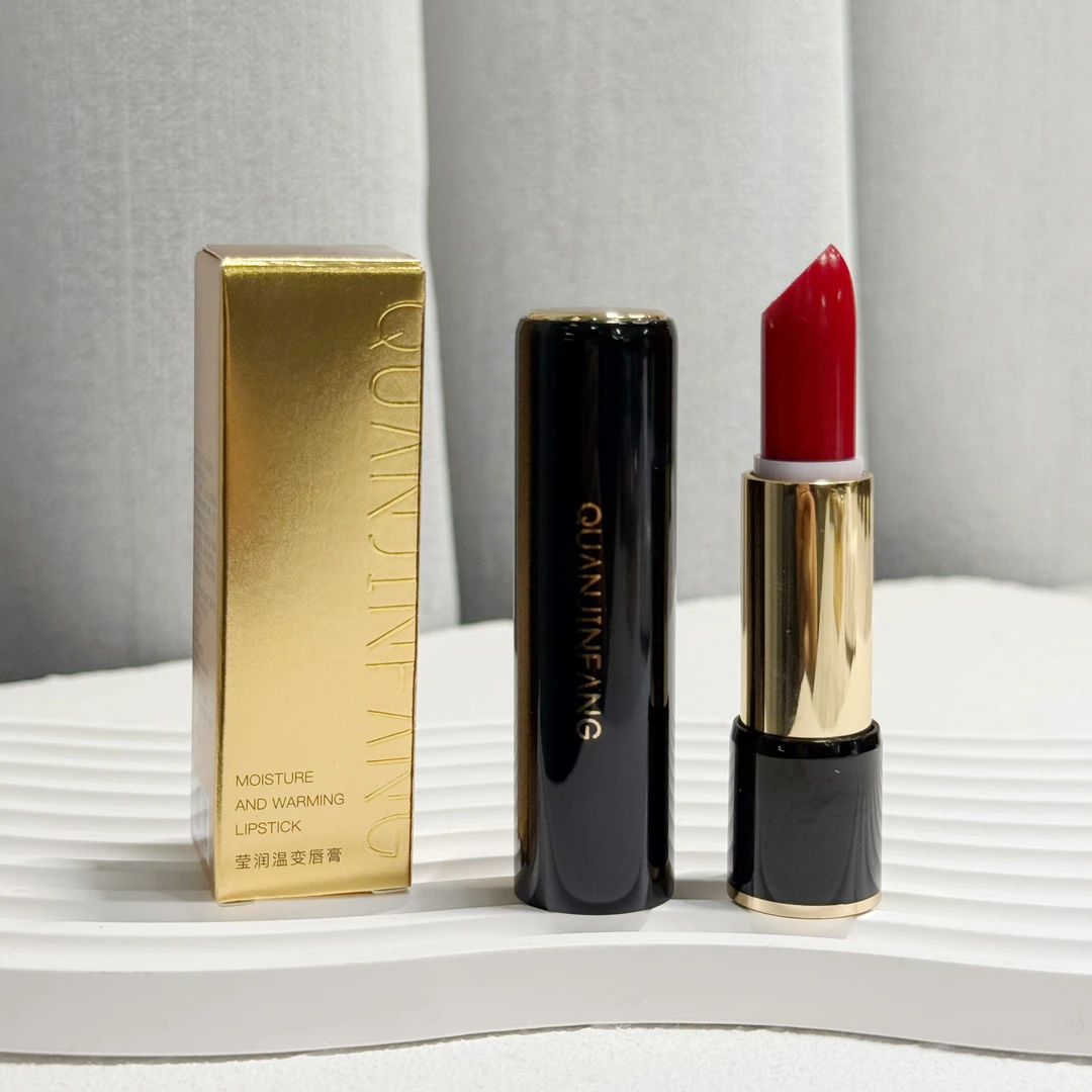 权金方温变润唇膏 番茄红