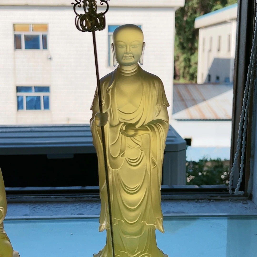 【闪购商品】手工艺品琉璃地藏王菩萨 29cm