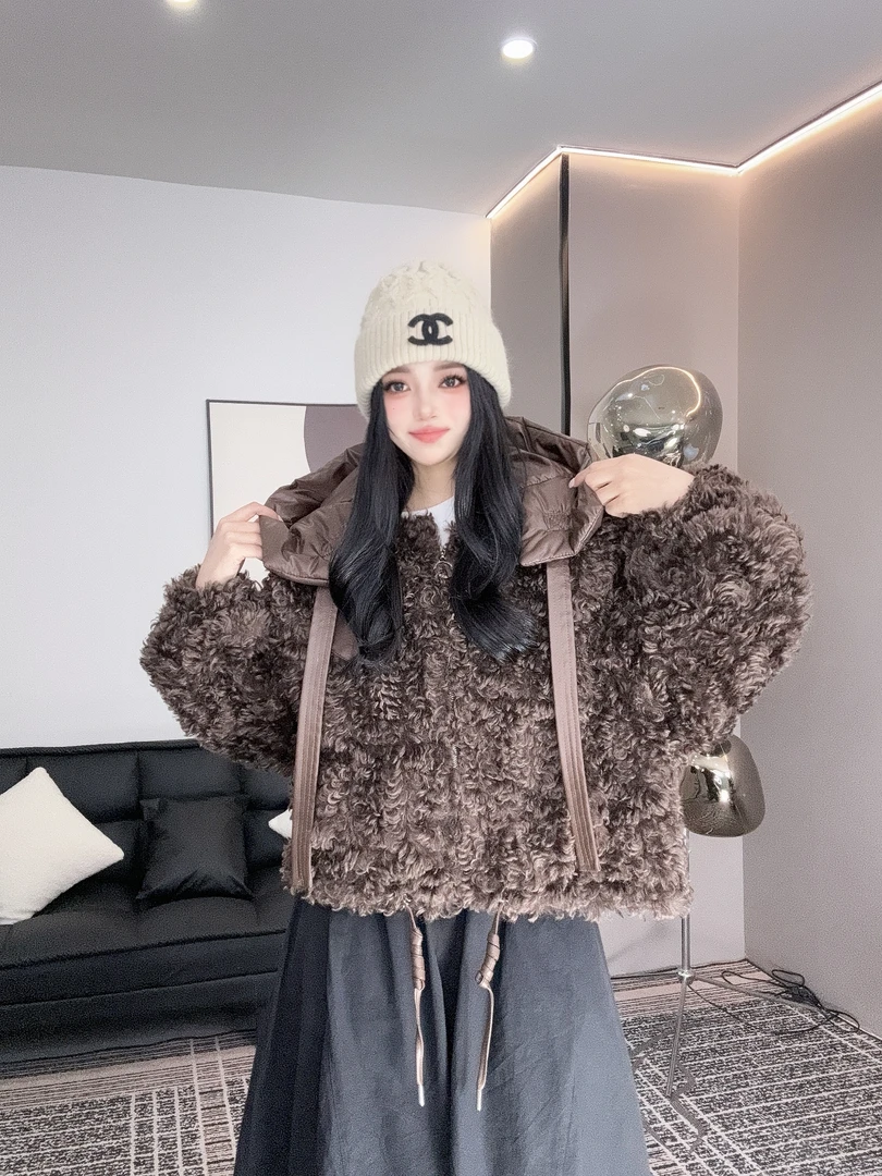 【琪琪推荐】XIASIQING｜25FW 冬季INS风慵懒风百搭短款外套28341
