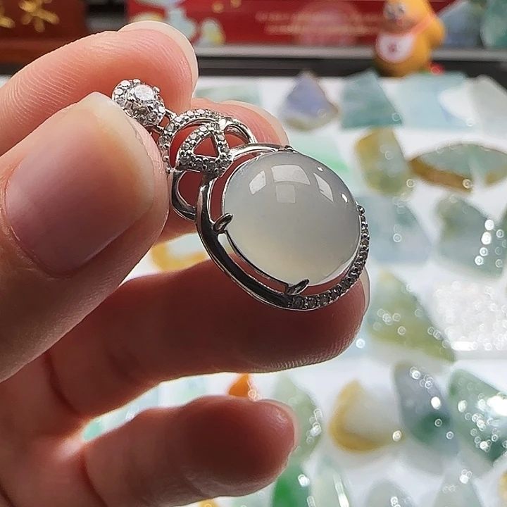 定制翡翠未镶嵌翡翠定制