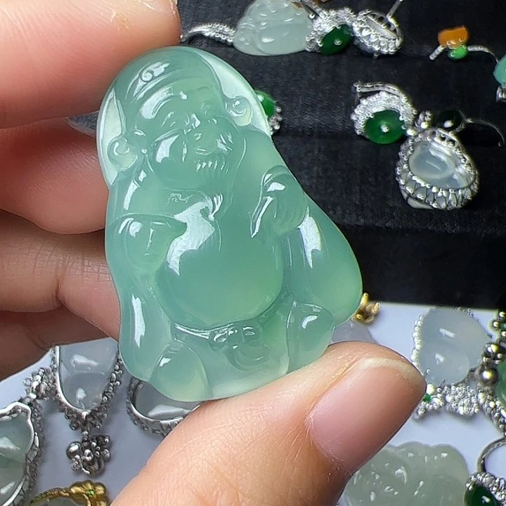 小***鱼吊坠(不含链)未镶嵌翡翠