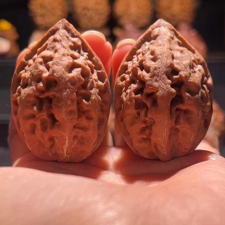 吊坠文玩核桃蜥蜴纹58