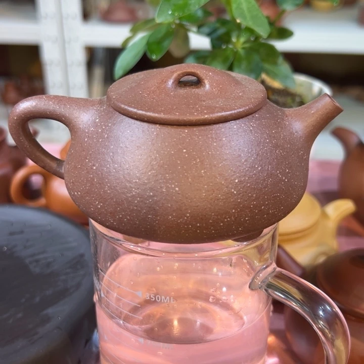茶壶紫砂粗纱景洲180cc
