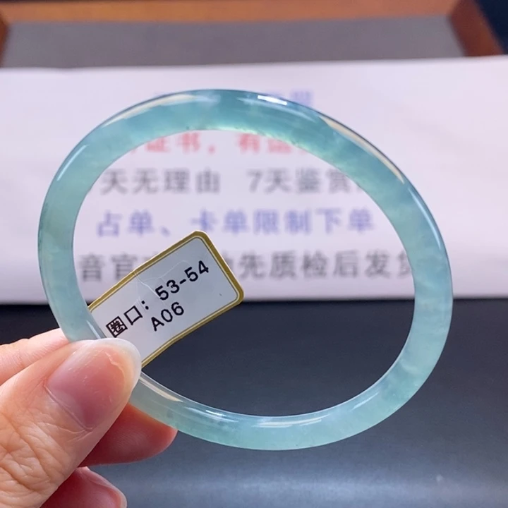 翡翠未镶嵌手镯翡翠手镯93