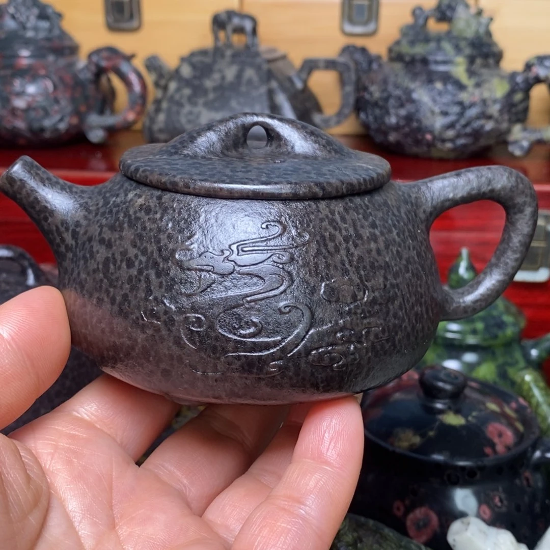 冰碛岩豹纹景舟石瓢200cc