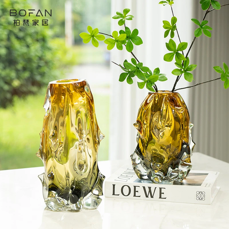 bofan/柏梵【仙人掌】简约现代客厅花瓶家居花瓶桌面水养鲜花瓶摆件