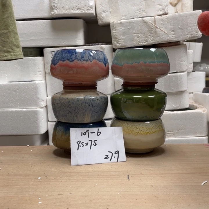 粗陶多肉花盆微瑕6