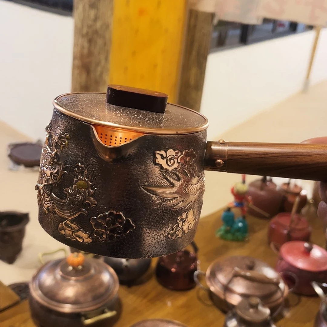 龙壶侧把800新手工锻打工艺