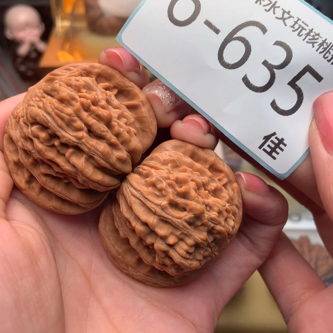 文玩核桃把件42四座楼