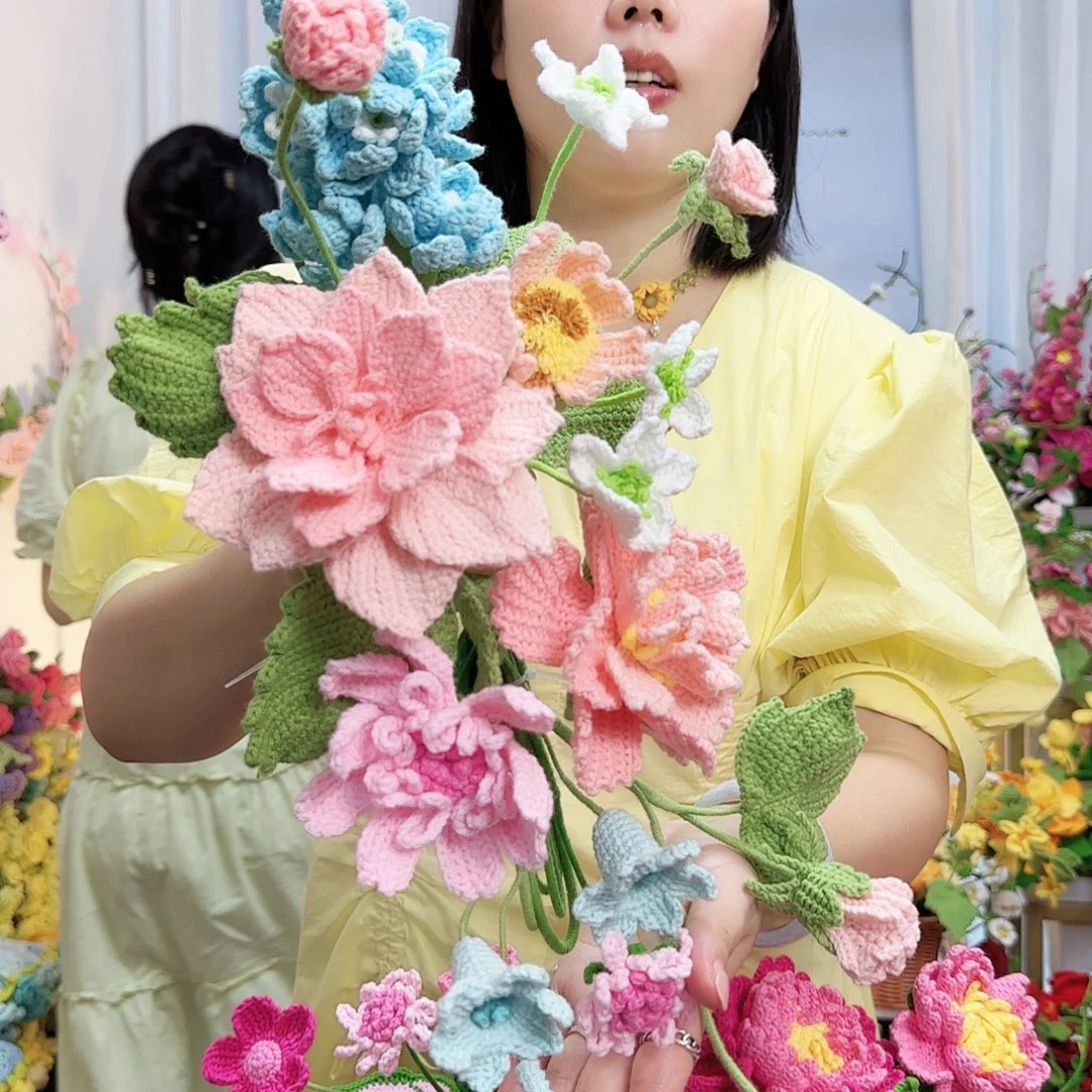 莱赛尔纤维棉手工钩织车载