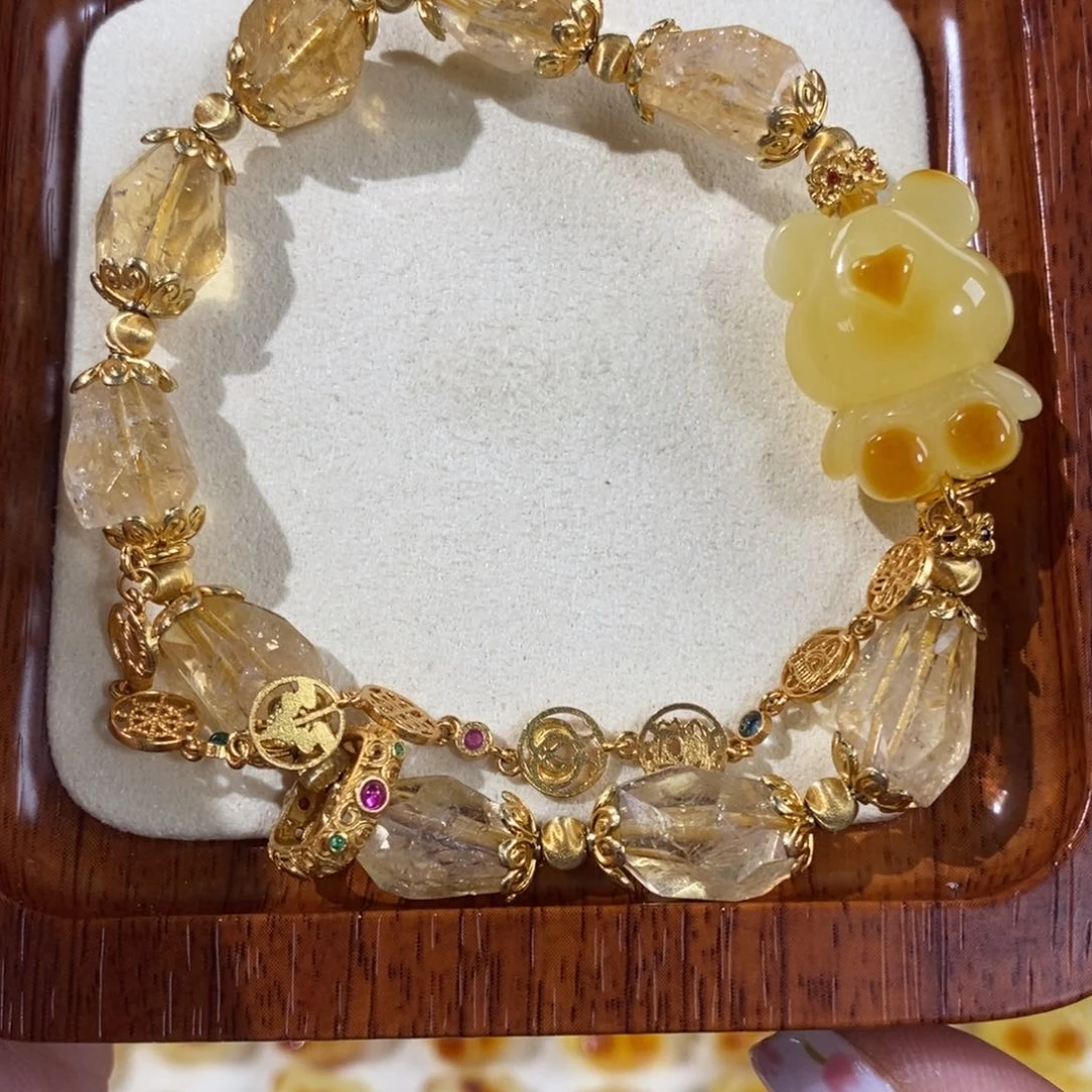 【闪购商品】未镶嵌琥珀裸石定制