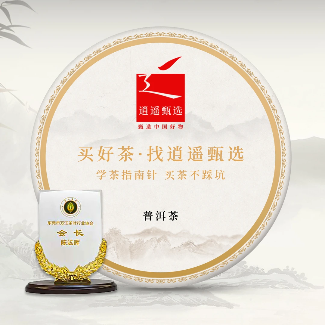 2007年澜沧江特供优级古树青饼普洱生茶